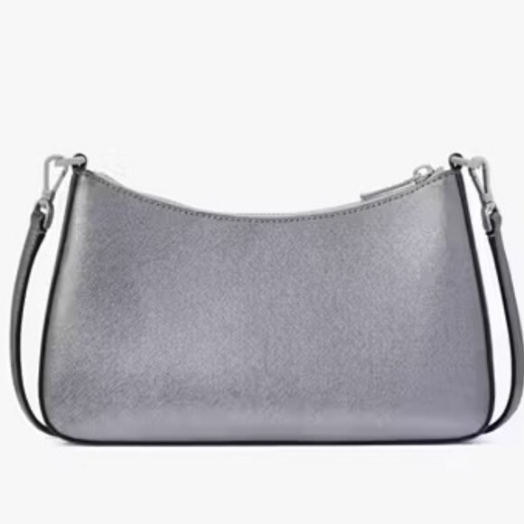 Kate Spade Madison Faux Pearl Md Cnvrtbl Crssbdy Bag in Candied Flower LILAC NWT - Picture 3 of 8